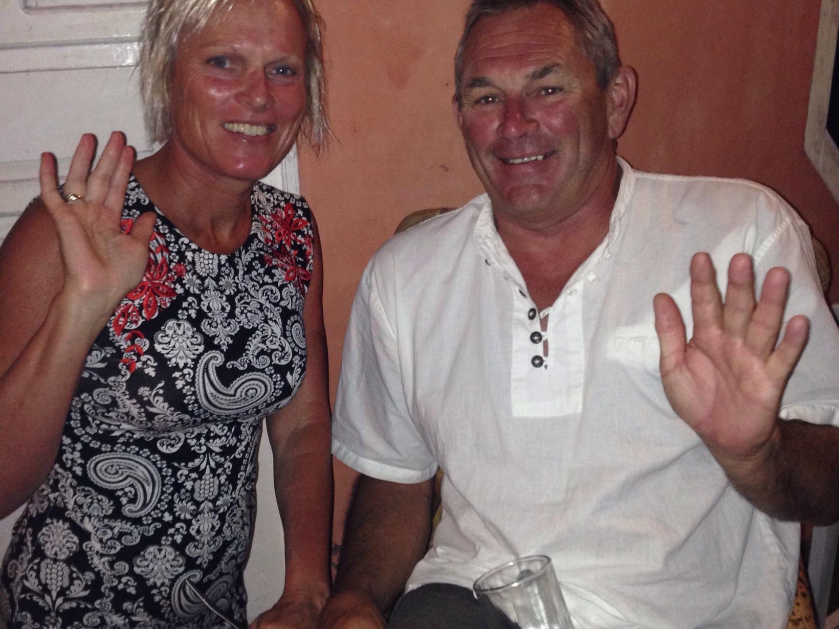 Jill & Phil from Hobart, Tasmania, Australia