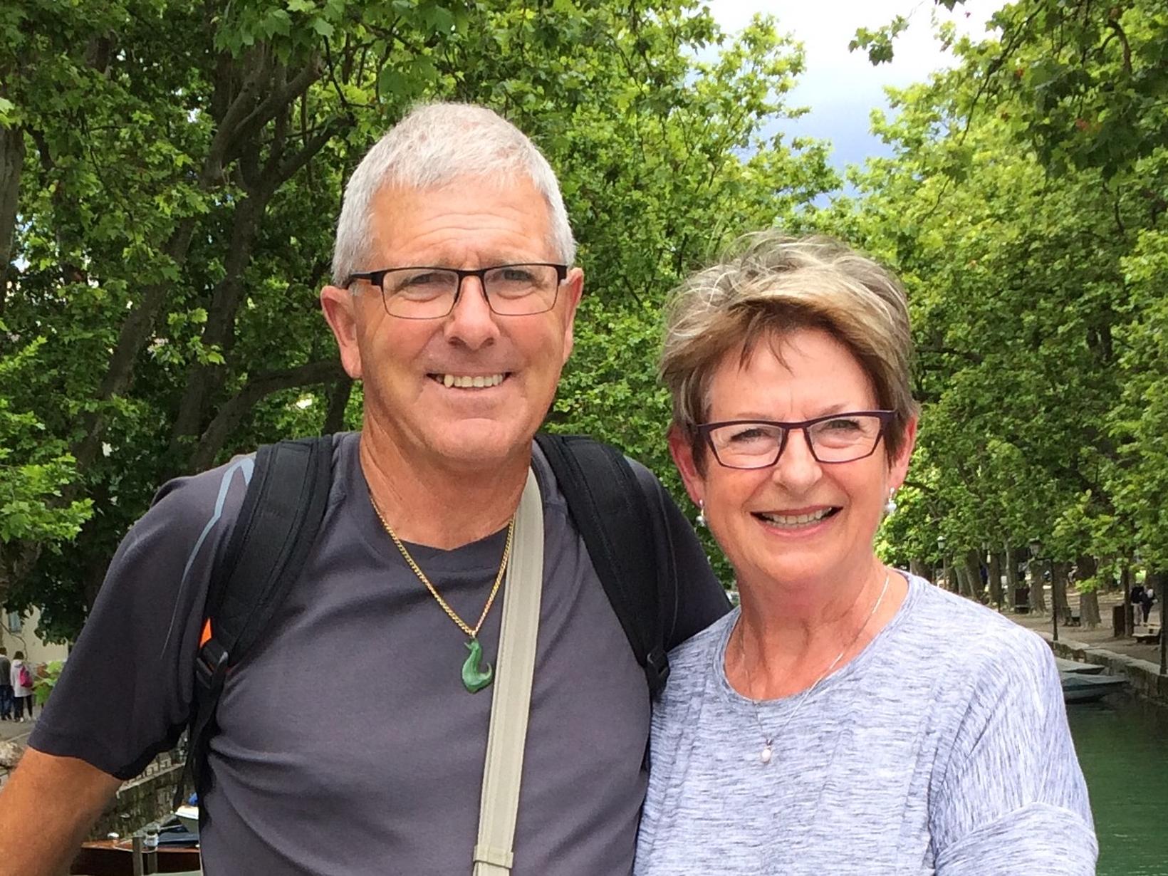 Kay & Wayne from Christchurch, New Zealand
