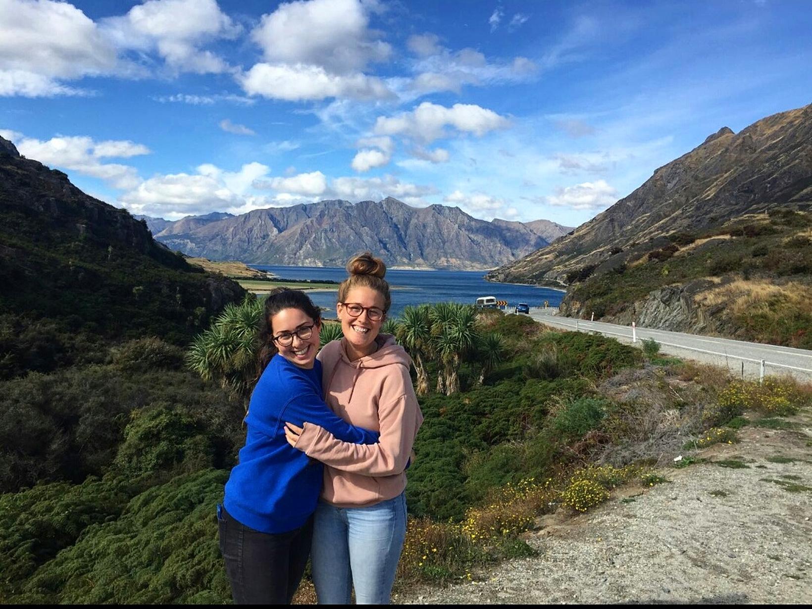 Grace & Laura from Wellington, New Zealand