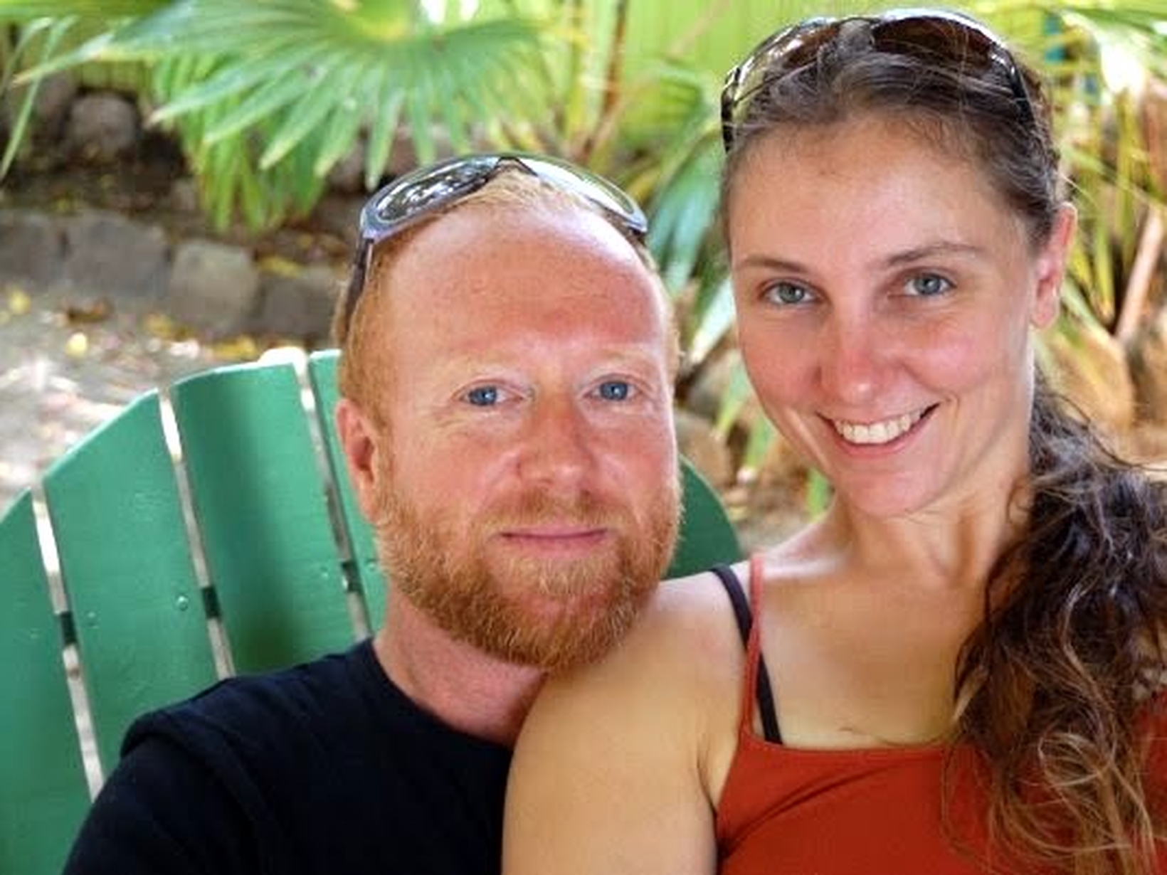 April & Jonni from Sadlers, Saint Kitts and Nevis
