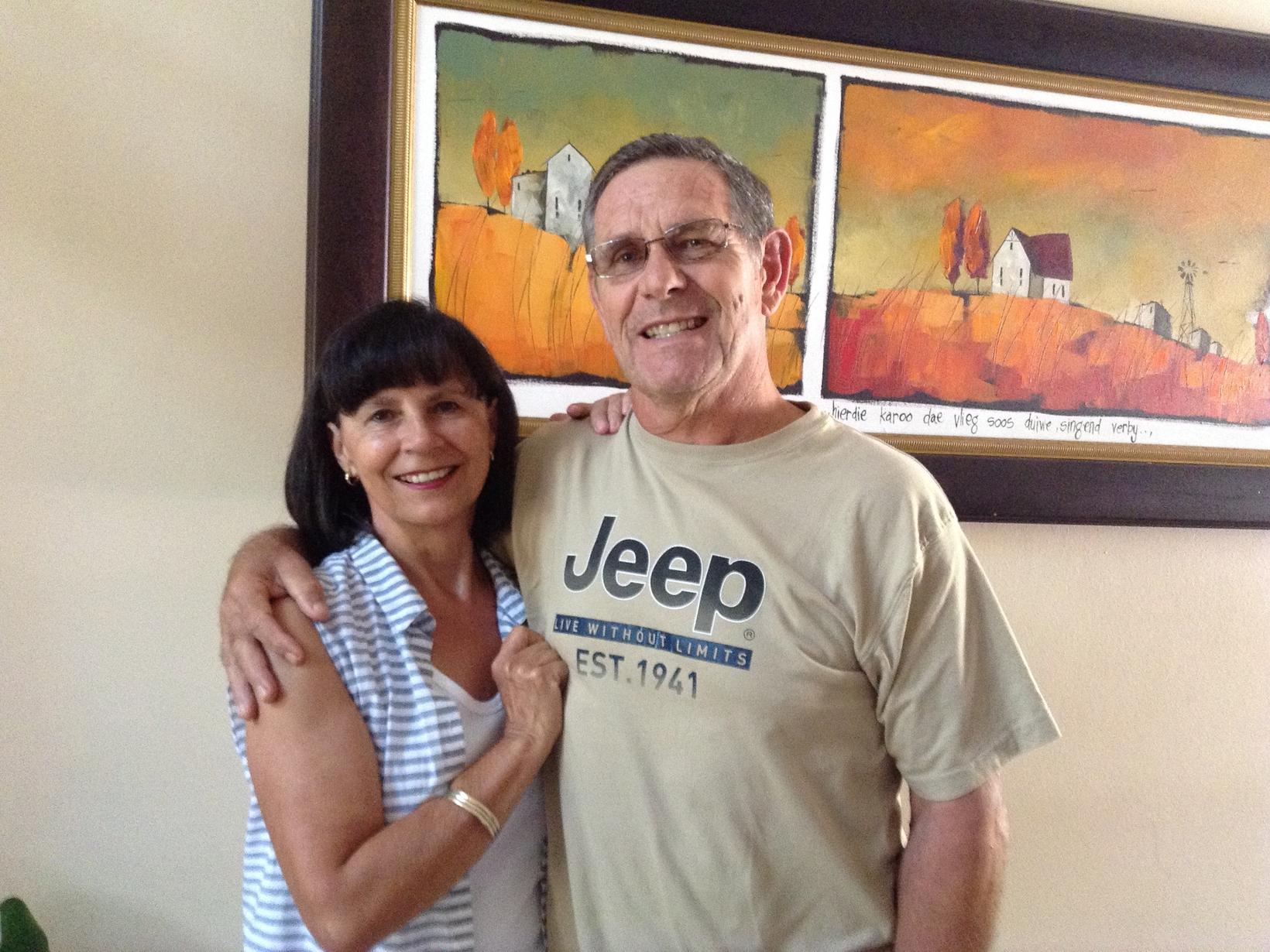Susan & Gerhard from Ballito, South Africa