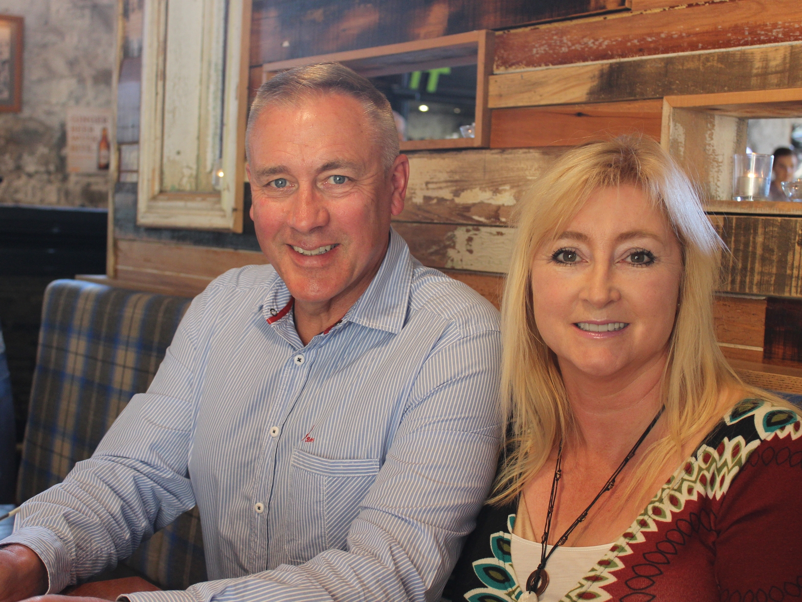 Lynn & Paul from Timaru, New Zealand