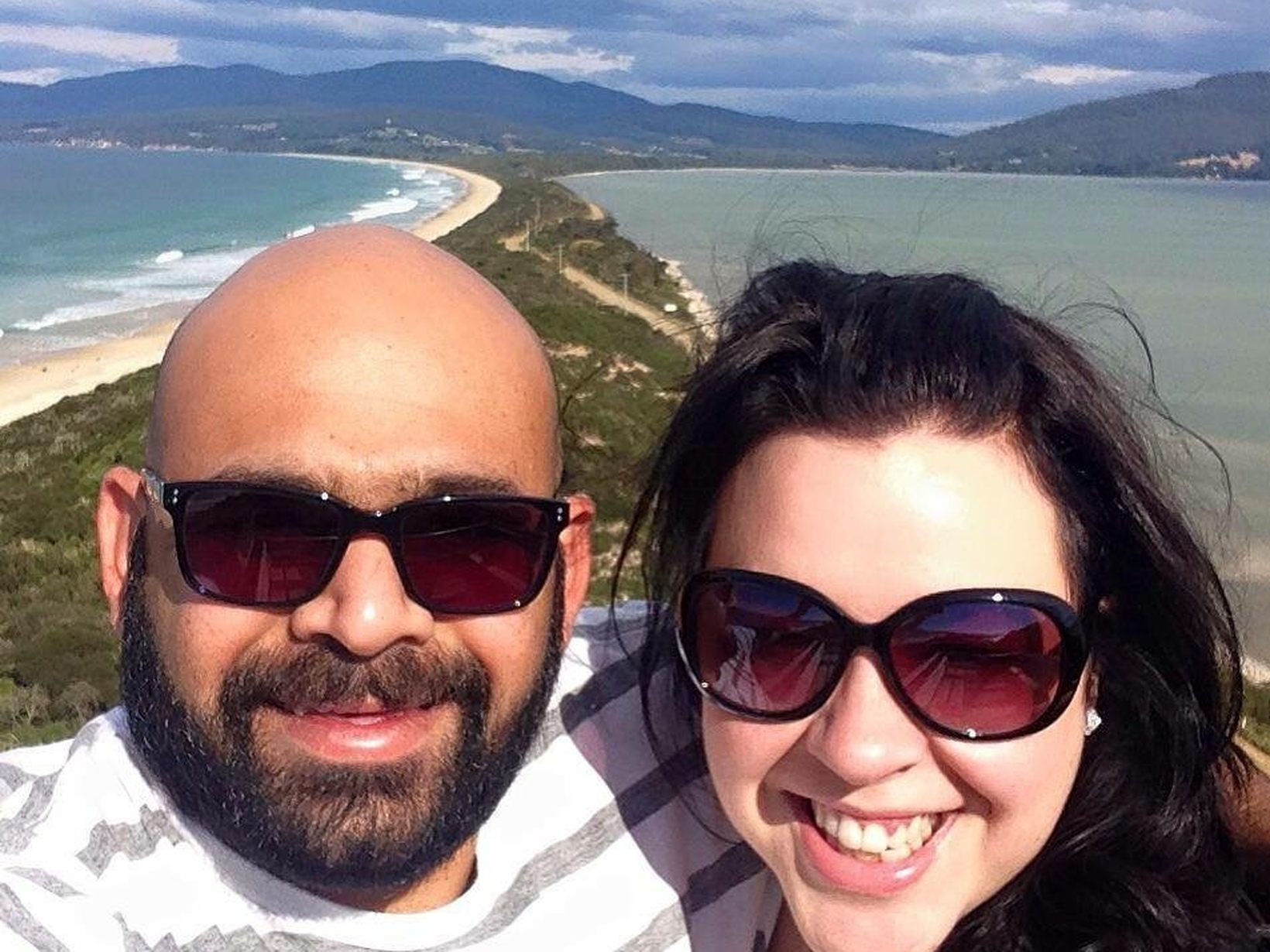 Belinda & Arvind from Launceston, Tasmania, Australia