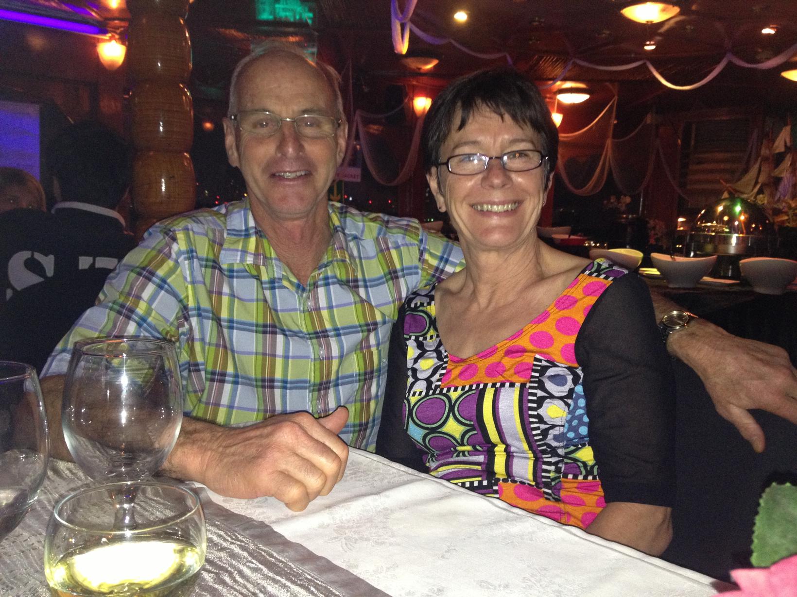 Peter & Maggie from Palmerston North, New Zealand