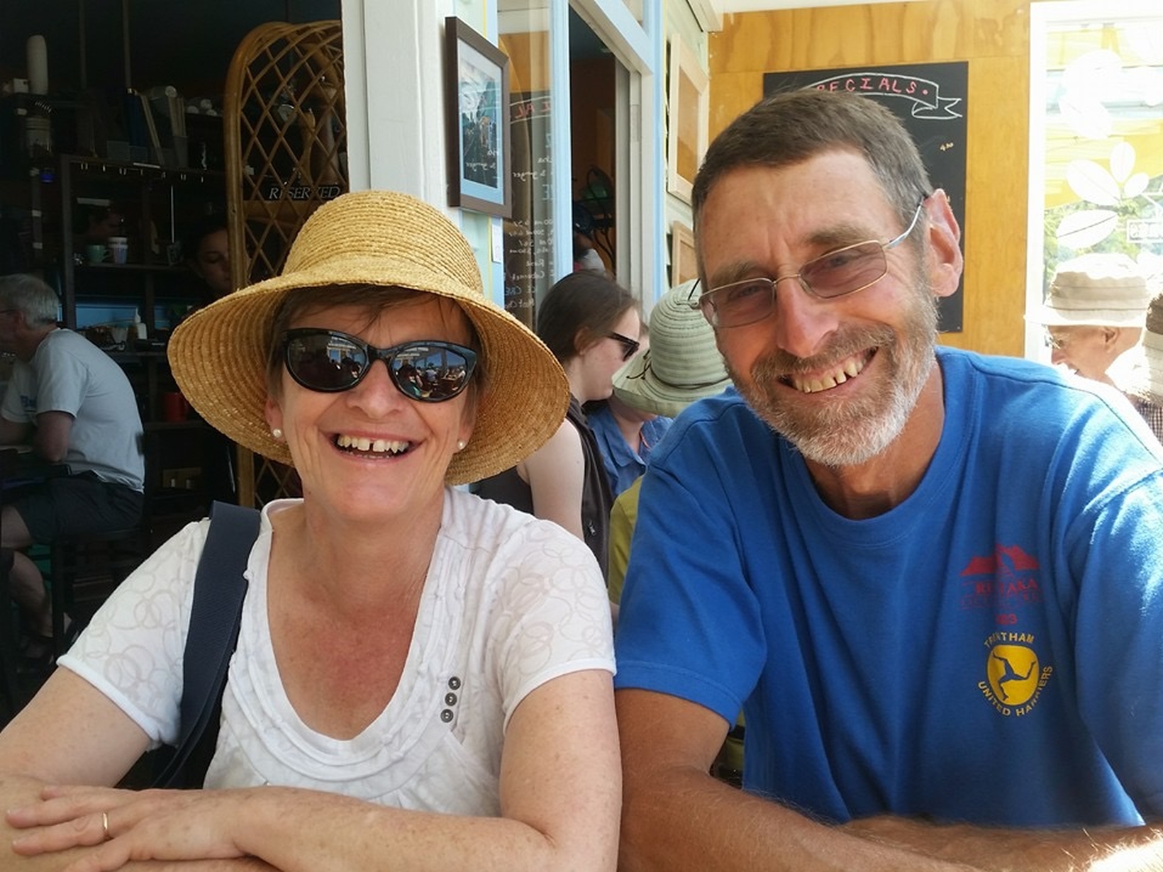 Jill & John from Napier, New Zealand