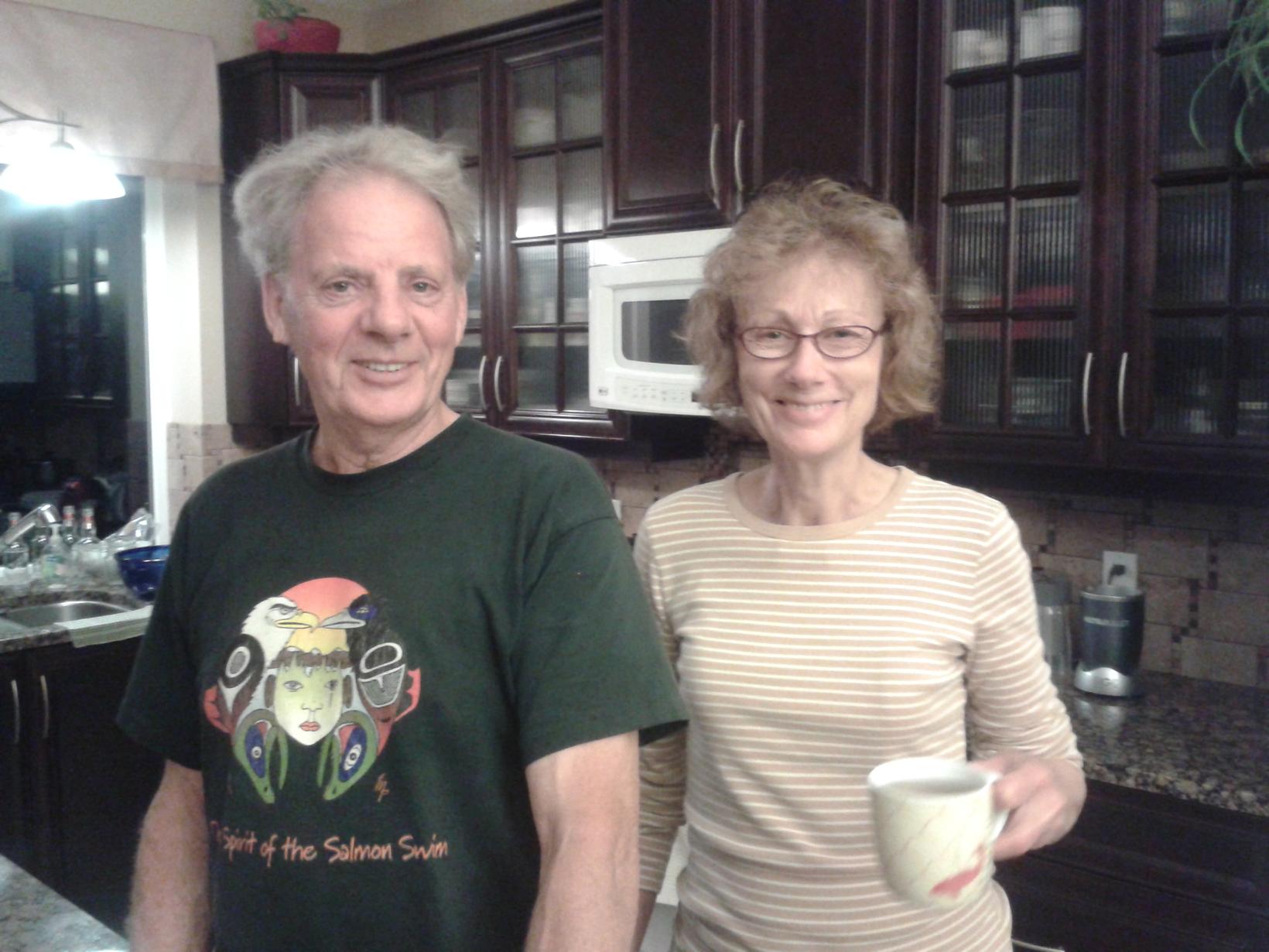 Margaret & Helge from Duncan, British Columbia, Canada