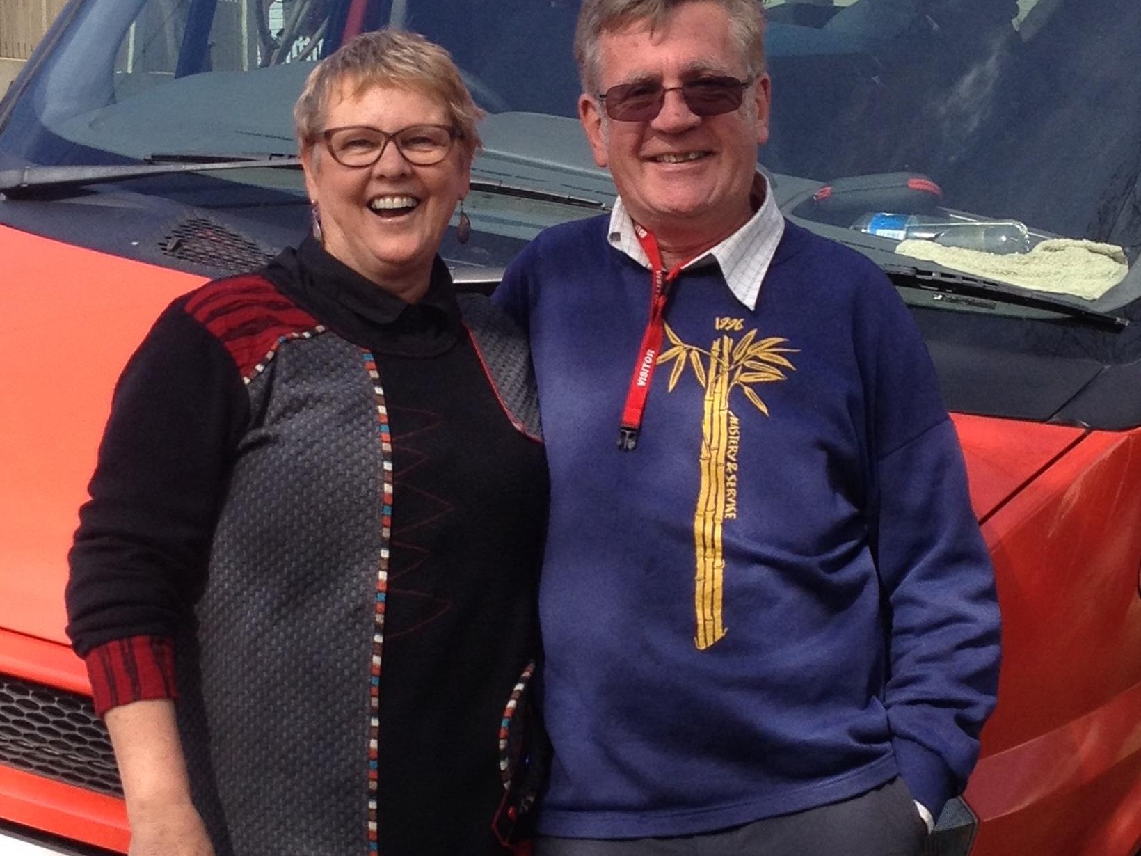Lesley & Christopher from Sydney, New South Wales, Australia