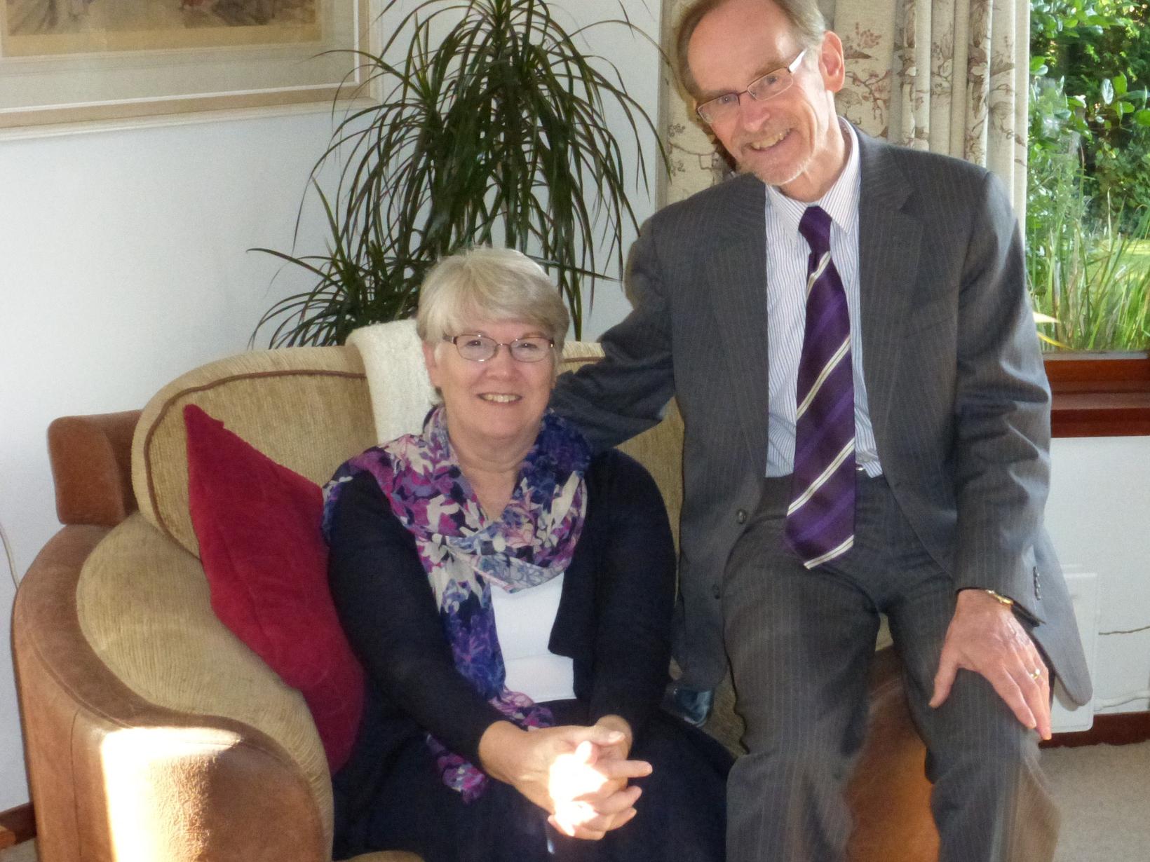 Norine & Bob from Bangor, United Kingdom