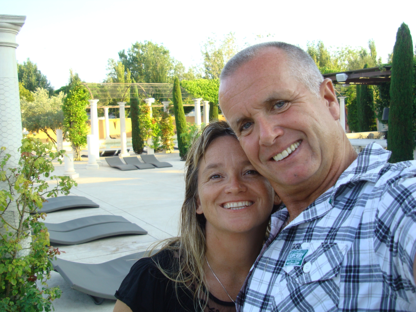 Bridget & Jim from Sampzon, France