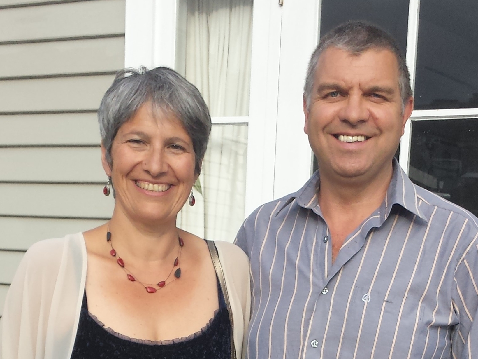 Lefki & Dave from Wellington, New Zealand