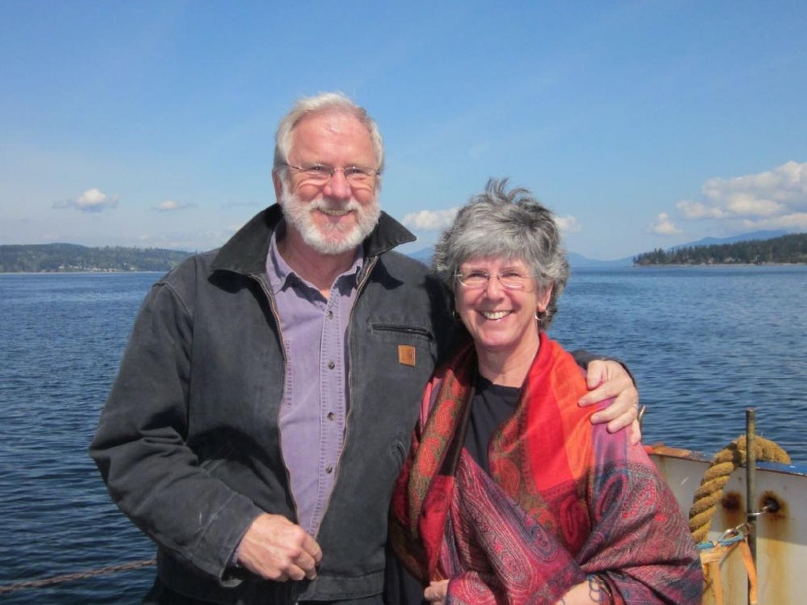 Pippa & David from Hornby Island, British Columbia, Canada