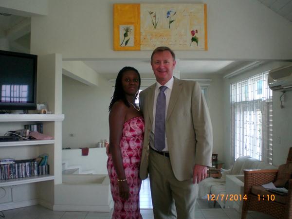 Andrew & Felicia from Cockburn Town, Turks and Caicos Islands