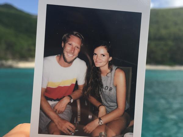 Chelsea & Barclay from Road Town, British Virgin Islands