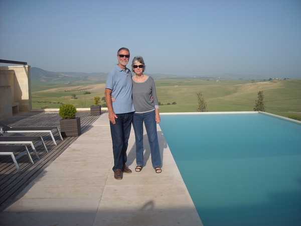 Terrence & Brenda from Udine, Italy