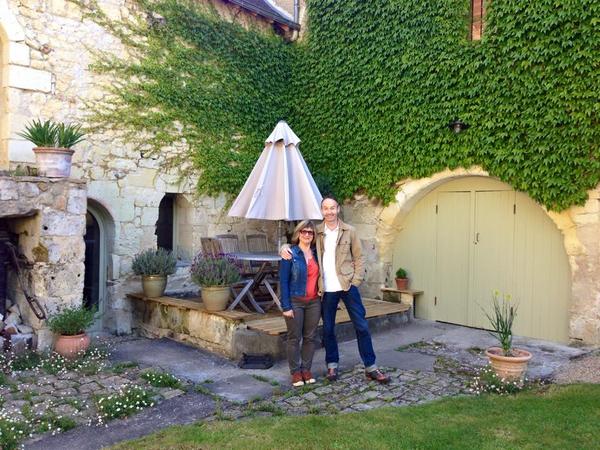 Cathy & Nigel from Angers, France