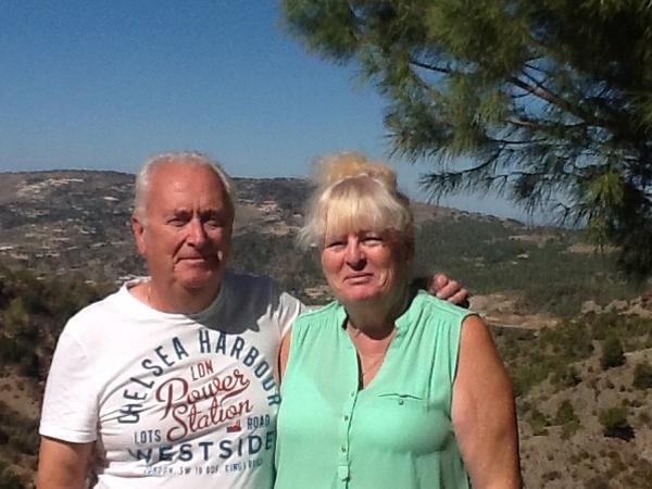 Pam & Chris from Pégeia, Cyprus