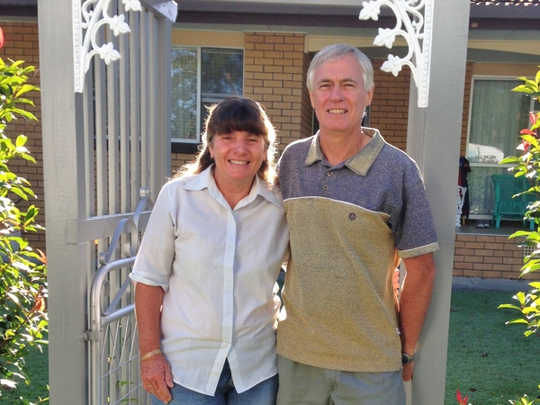Graeme & Lynette from Newcastle, New South Wales, Australia