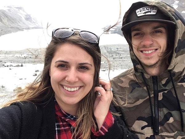 Alexe & Jérémy from Banff, Alberta, Canada